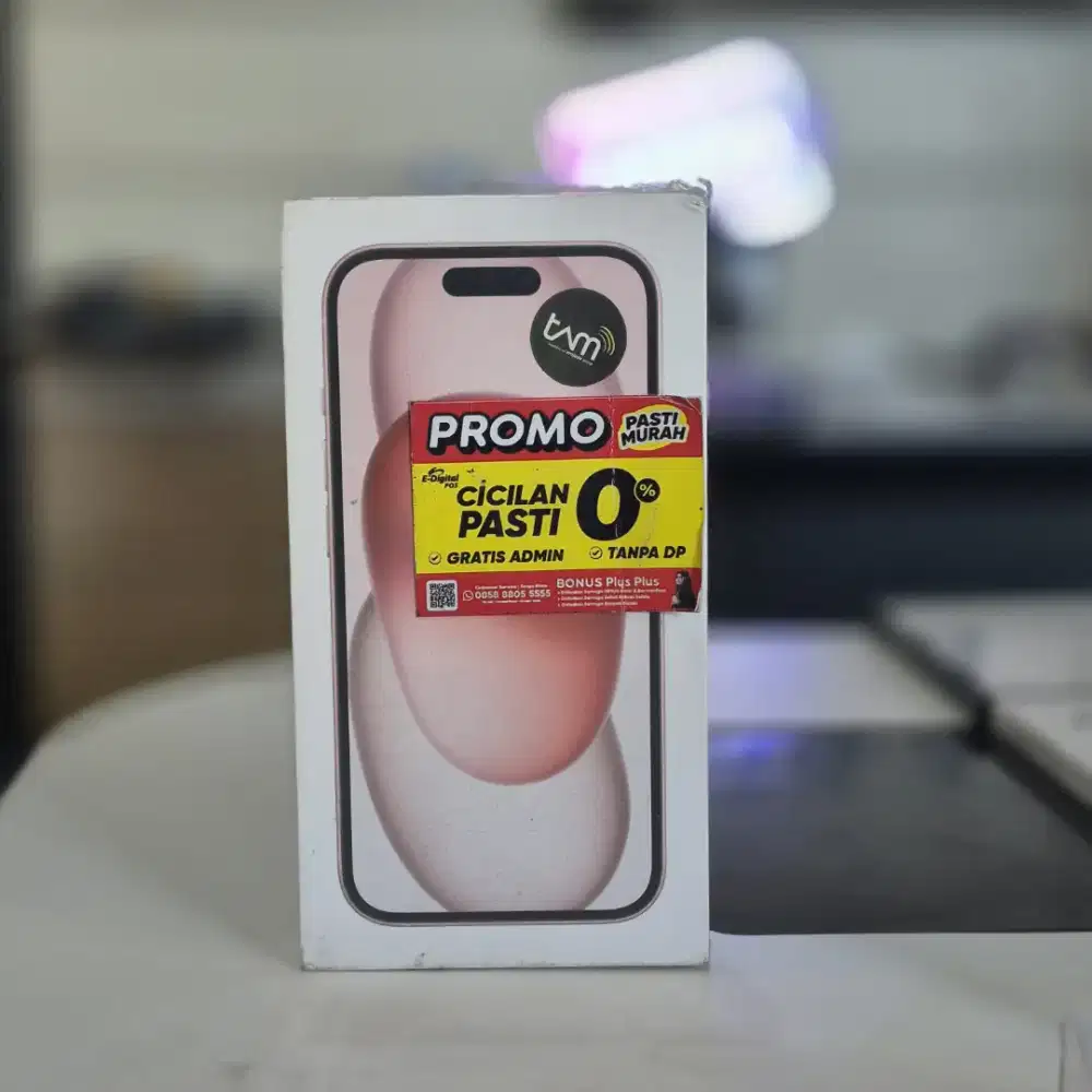 IPHONE 15 128 BISA KREDIT PAKAI KARTU KREDIT CICILAN FLAT TANPA BUNGA