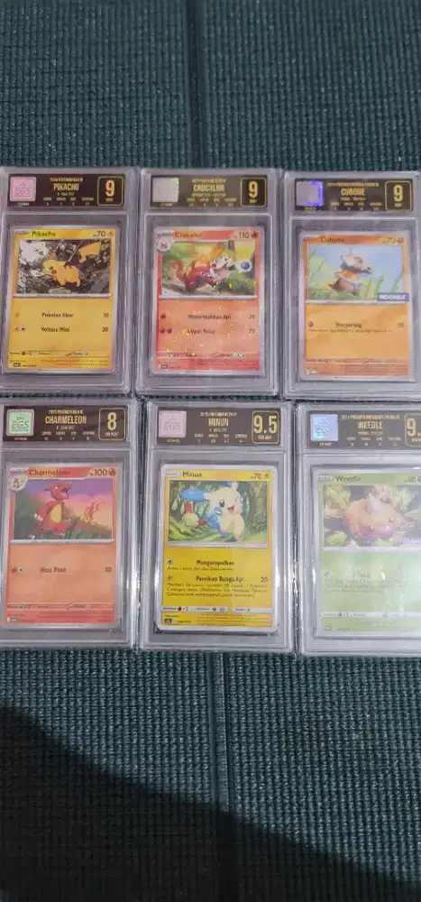 Kartu slab pokemon