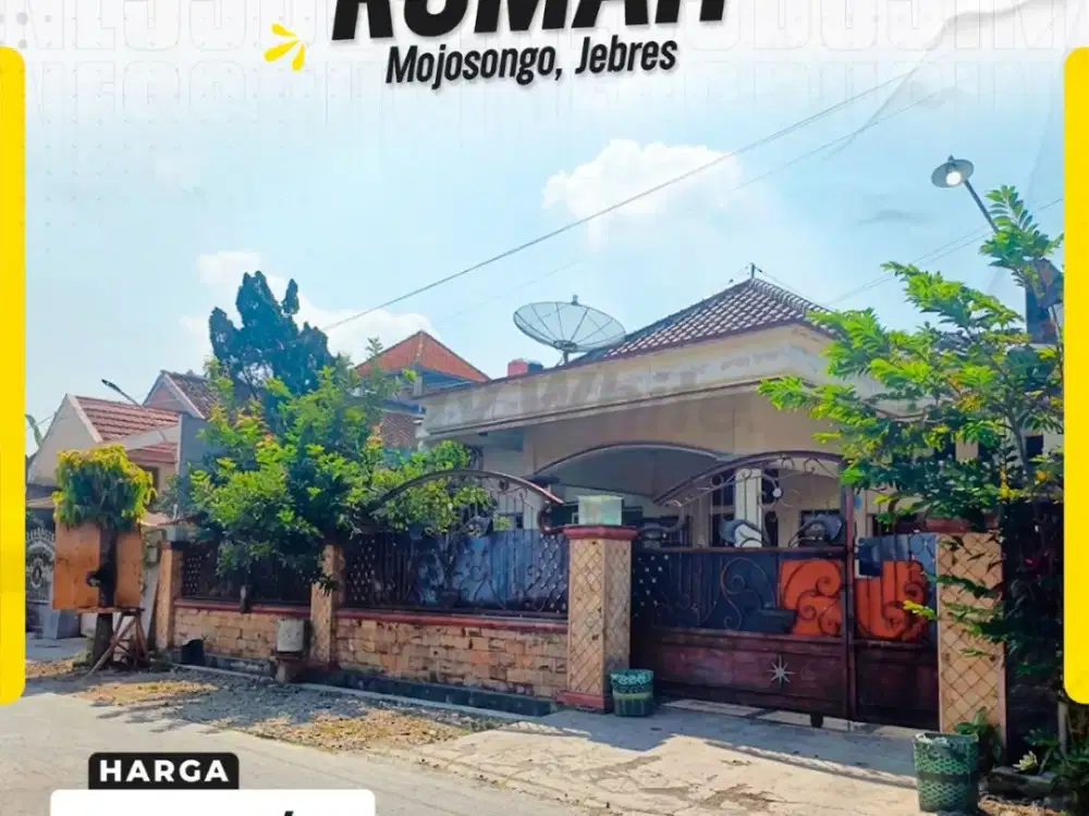 Rumah Sewa Di Jl Sumbing Mojosongo Bisa Untuk Keluarga Besar / Kantor