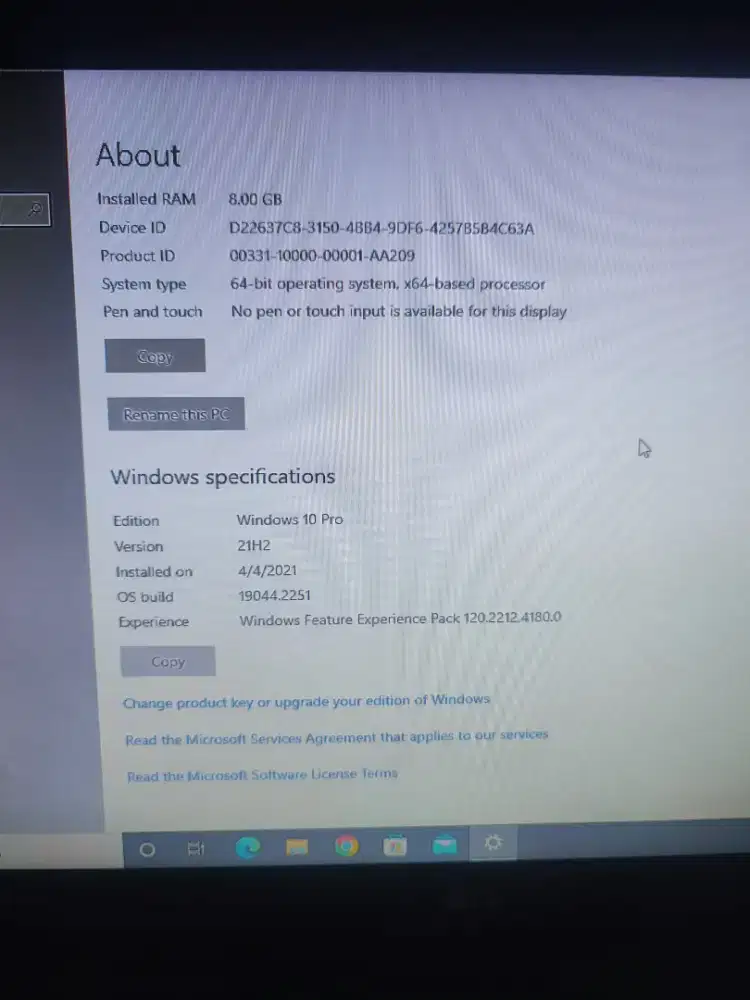Dijual Komputer Bekas Pemakaian Pribadi Murah Meriah
