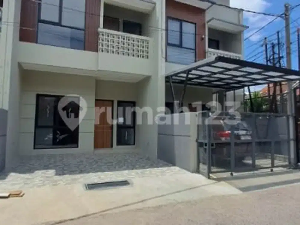 Rumah Baru Siap Huni Shm+Imb , Lokasi Strategis, Hadap Utara, Bentuk Tanah Kotak, di Ciwastra, Margaasih, Margahayu, Buahbatu, Bandung Timur, Bandung