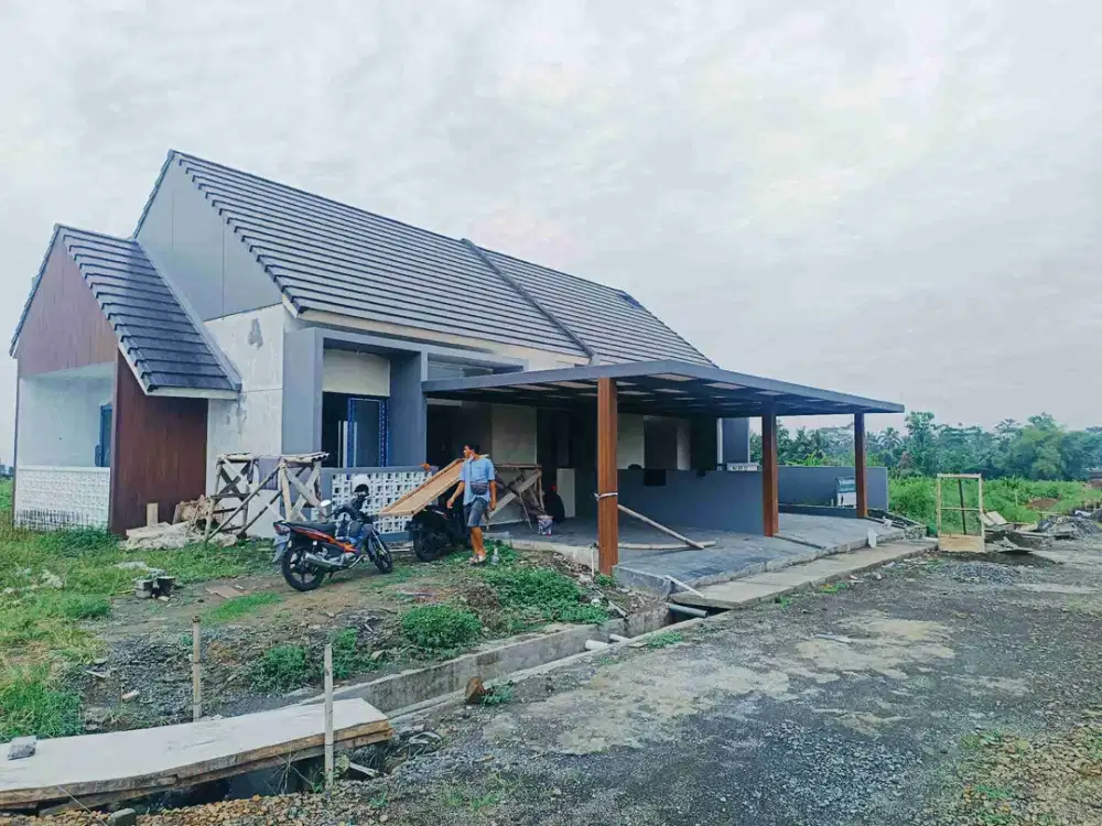 Rumah baru modern perum Rafles Residence Baturaden Purwokerto