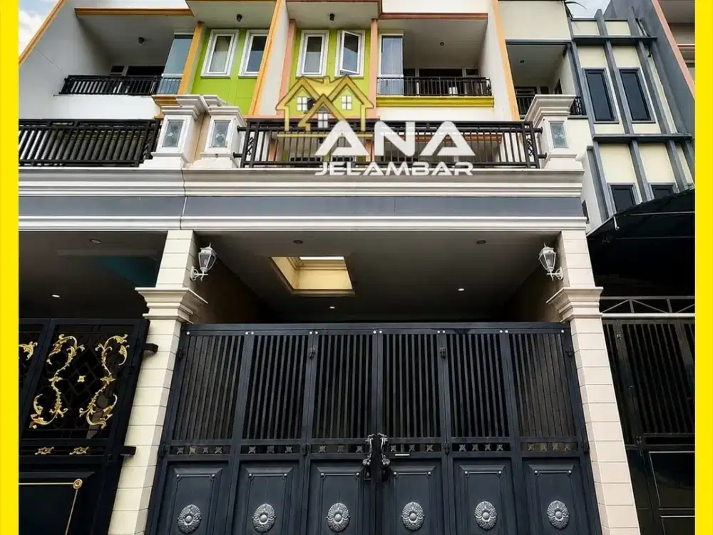 ANA RUMAH BAGUS UK 6X21M DI KOMPLEK THI JELAMBAR