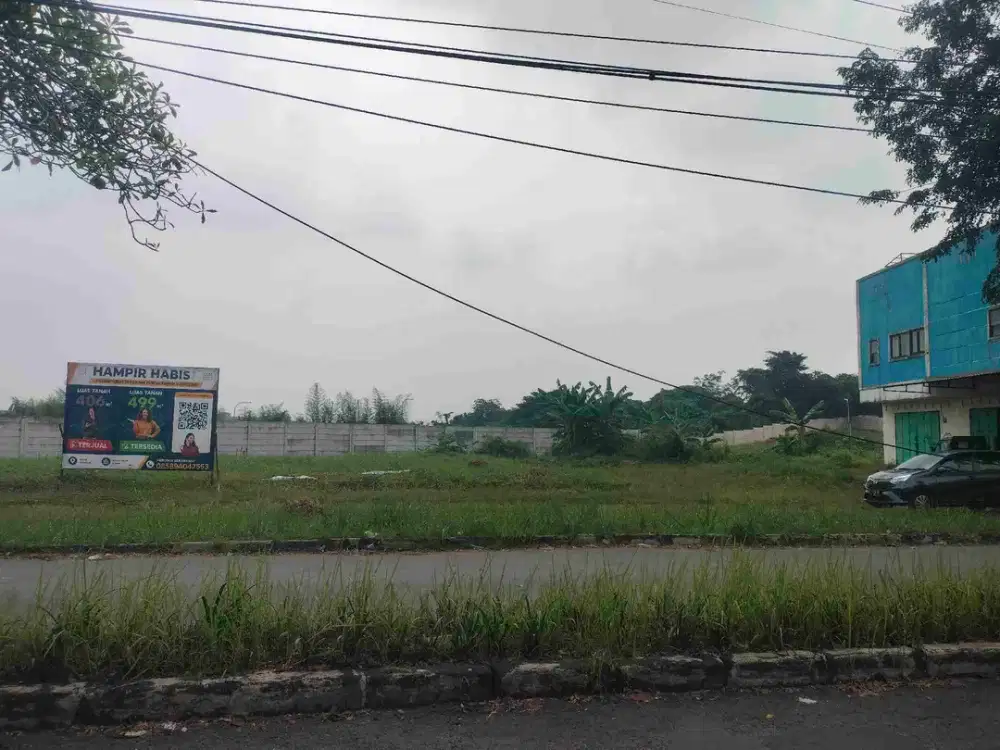 Tanah Komersial 371 m² Depan Citra Garden Serpong | Cocok Gudang, Ruko & Investasi