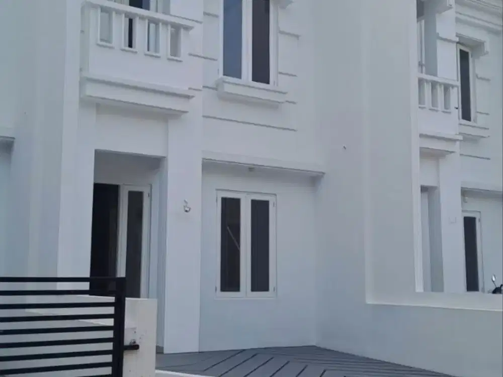 Jual Rumah 2 Lantai Minimalis Modern Dalam Cluster Di Pondok Kopi Jakarta Timur Siap Huni bangunan Baru