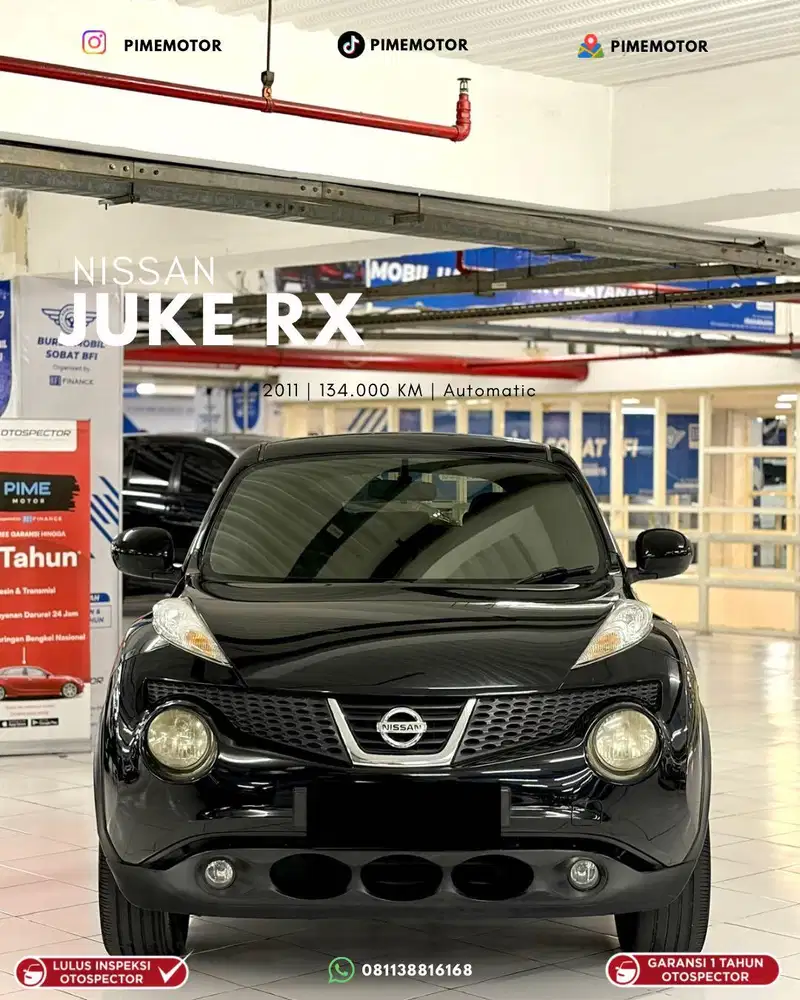 NISSAN JUKE RX AT 2011