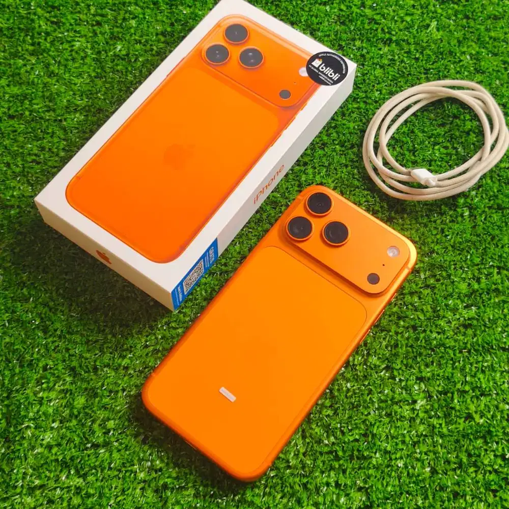 iPhone 17 Pro Max 256GB Cosmic Orange BH 100% Garansi Resmi sampai 16