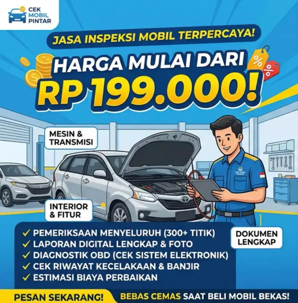 Inspeksi Mobil Bekas Jabodetabek - Beli Mobil Bekas Lebih Aman