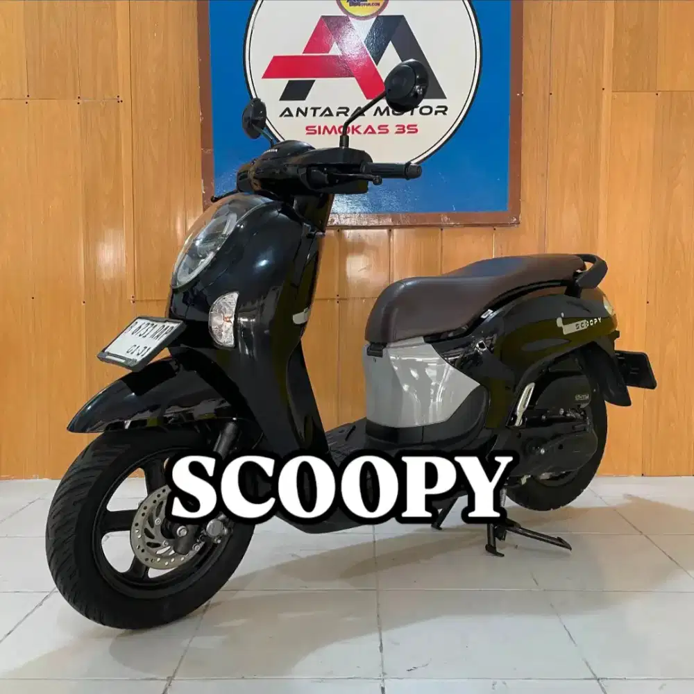 [FORE SALE] SCOOPY FASHION 2026 GOOD CONDITION KM LOW CASH KREDIT BOS