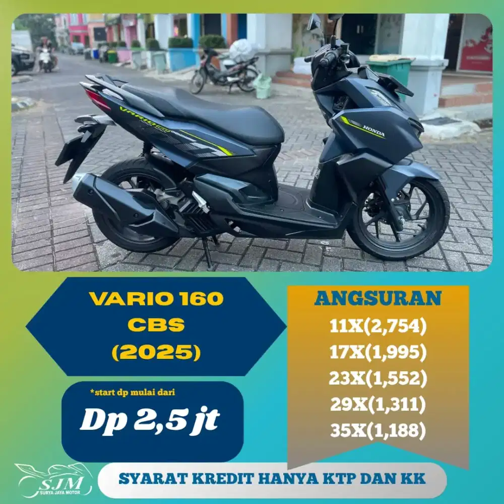 HONDA VARIO 160 CBS 2025 CASH & KREDIT