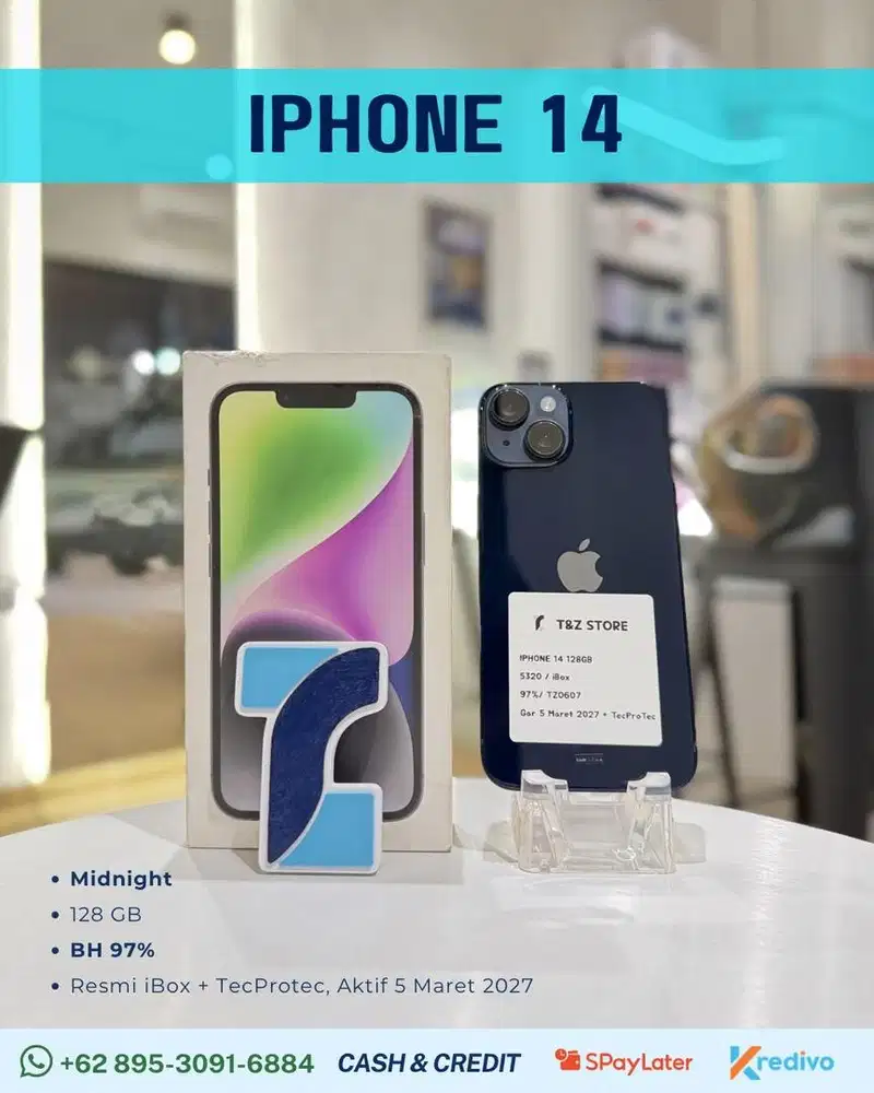 IPHONE 14 128GB - MIDNIGHT