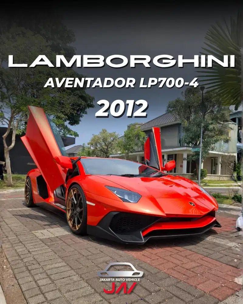 LAMBORGHINI AVENTADOR LP700-4 / LOW ODO / LIKE NEW / MINT CONDITION
