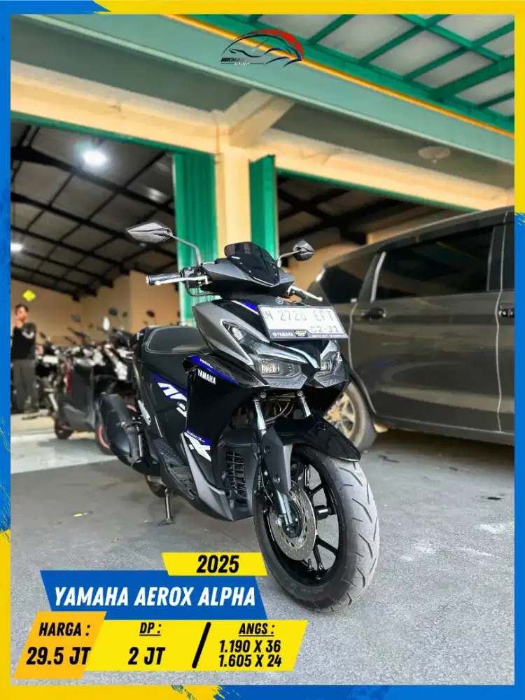 YAMAHA AEROX ALPHA 2025 MESIN AMAN BOSSKU HIKMAH MOTOR KEPUH MALANG