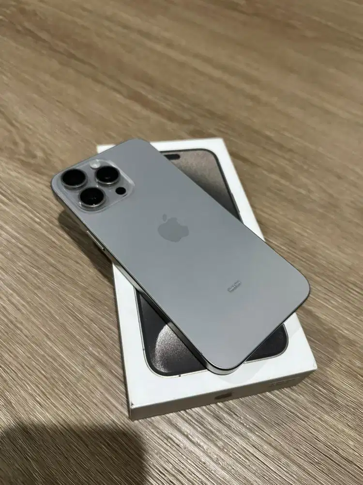 Iphone 15 pro max 256gb iBox natural minus dikit