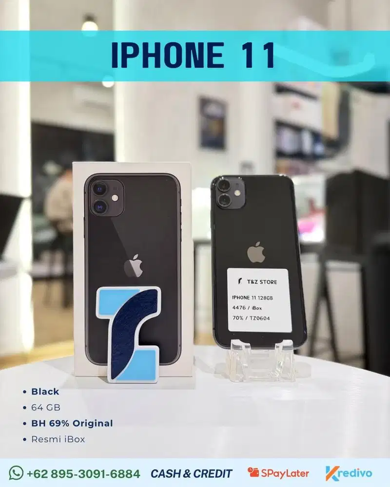 IPHONE 11 64GB - BLACK