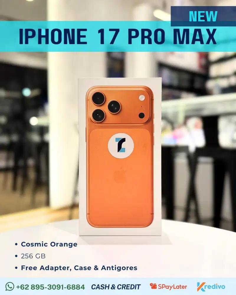 IPHONE 17 PROMAX 256GB - COSMIC ORANGE