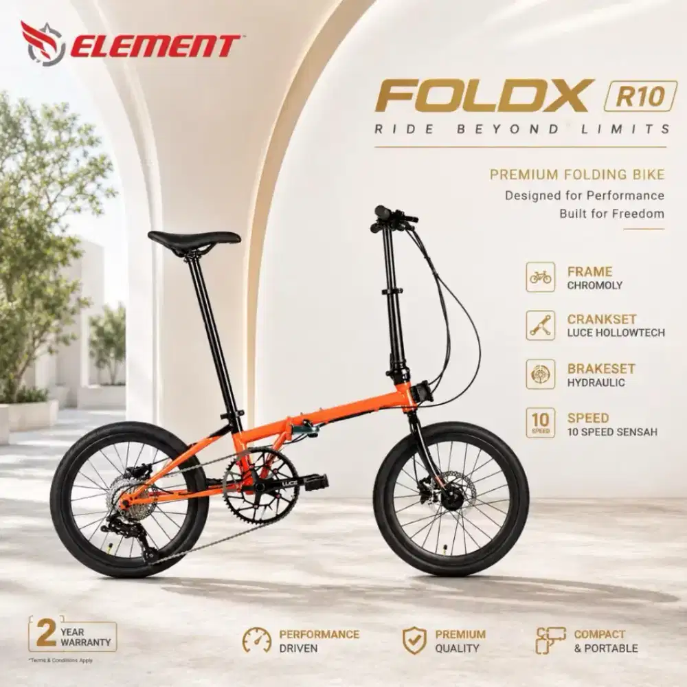 Sepeda FoldX R10 20 inch