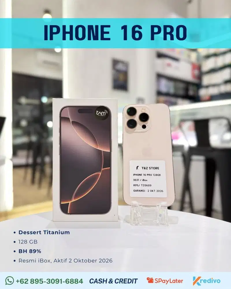 IPHONE 16 PRO 128GB - DESSERT