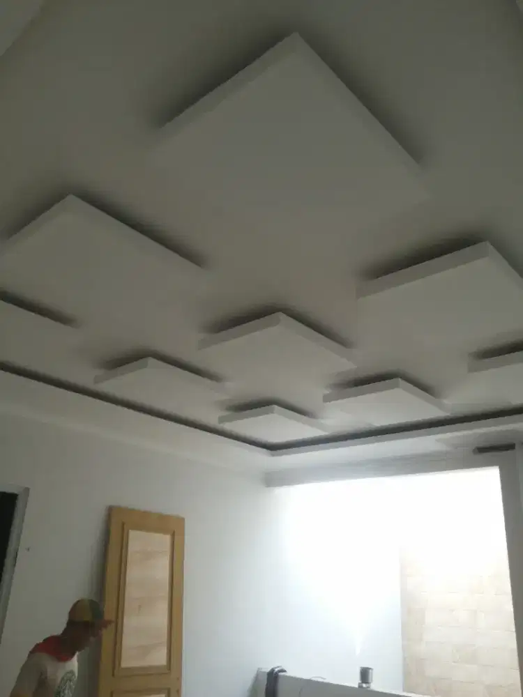 Pemasangan gypsum