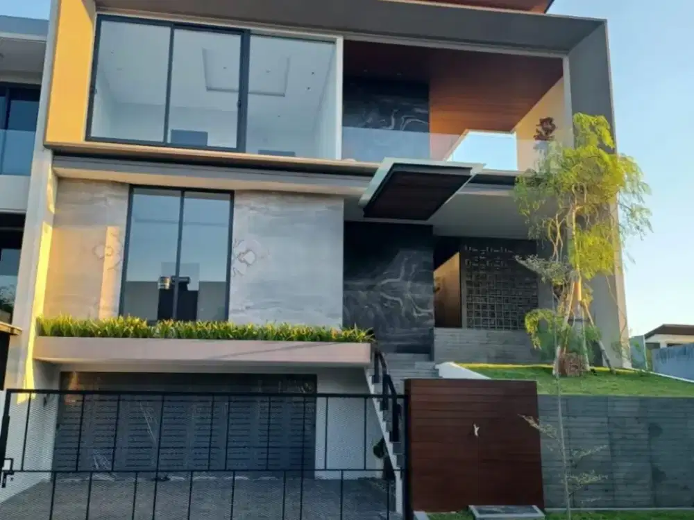 JUAL RUMAH BARU DESIGN TROPICAL VILLA 3 LT DI BUKIT GOLF CITRALAND