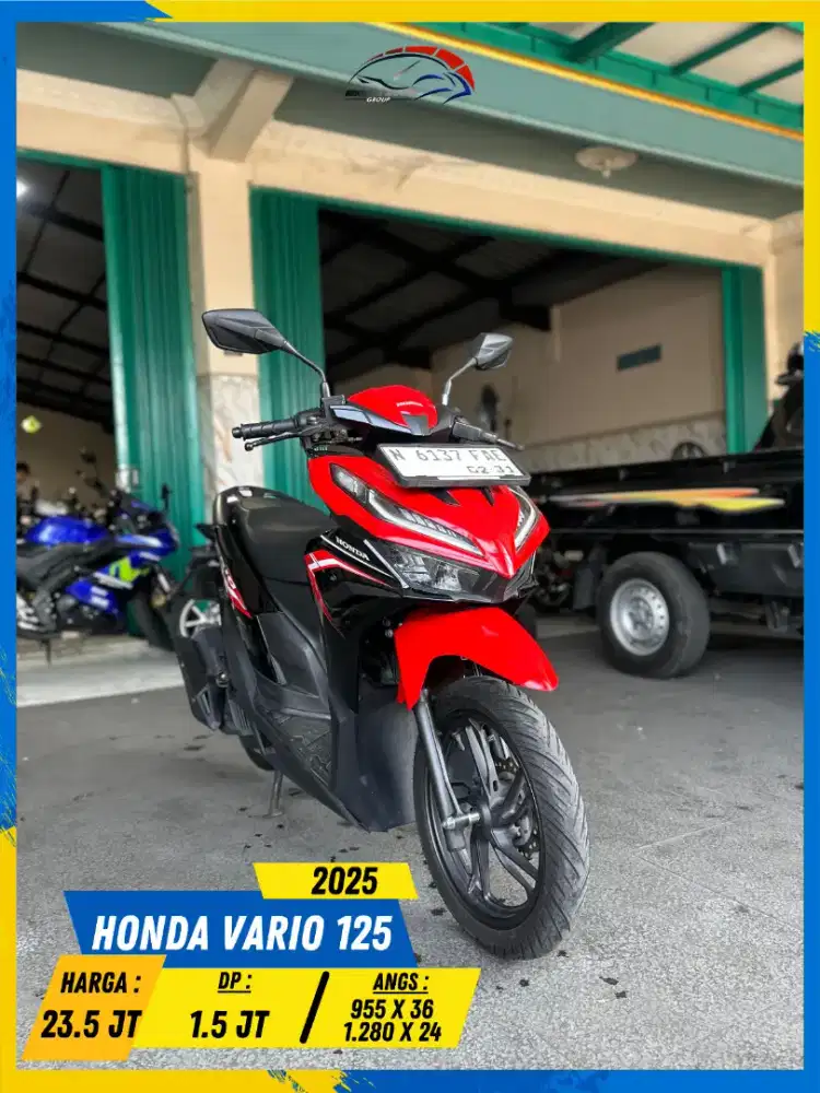 HONDA VARIO 125 2025 BEKAS RASA BARU BOSSKU HIKMAH MOTOR KEPUH MALANG