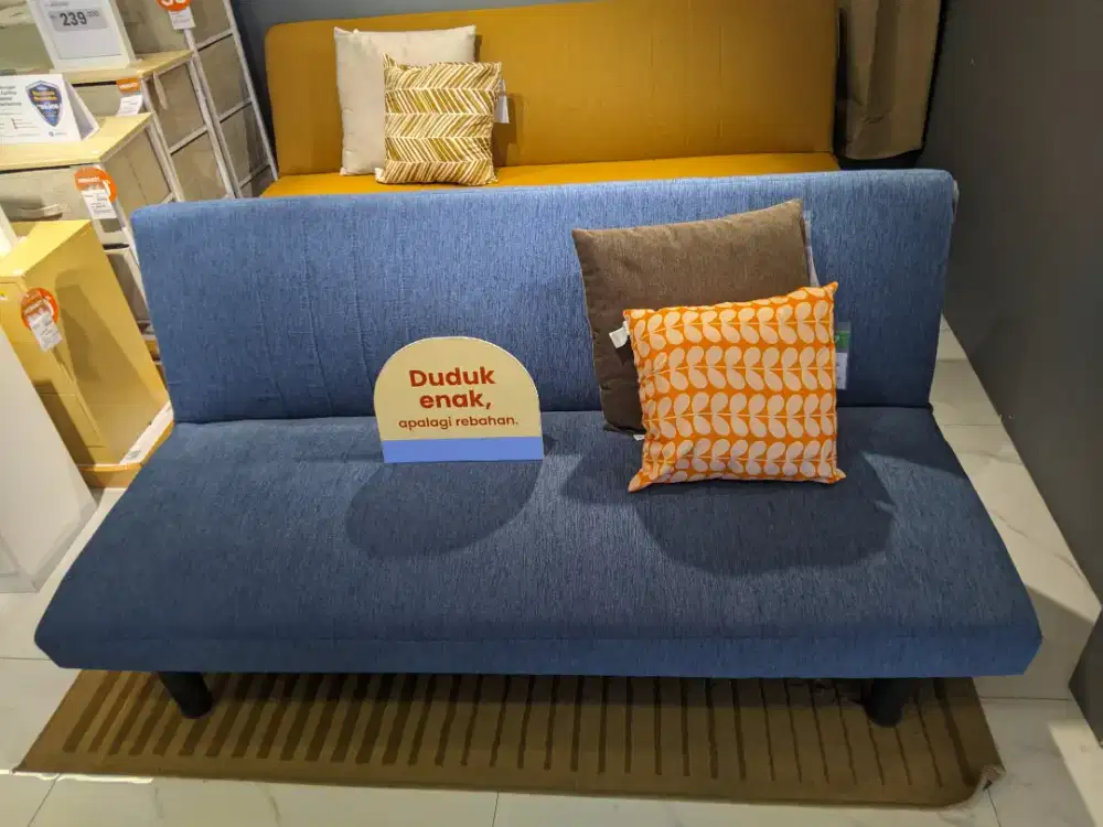 Promo sofabed blue