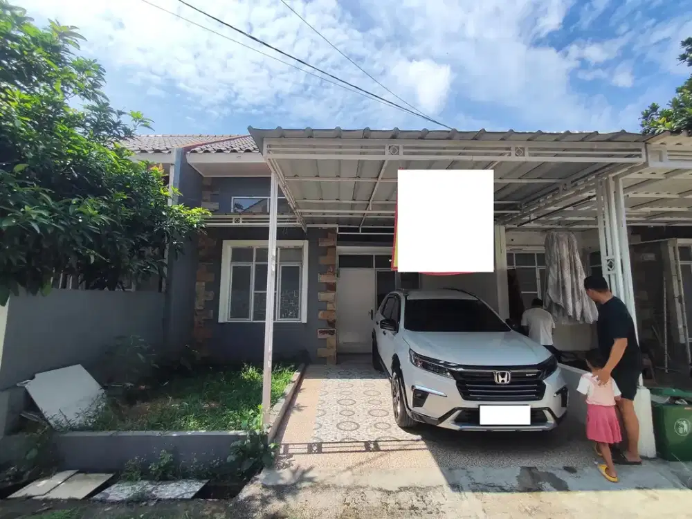 Rumah 2 Kamar Siap KPR 12 Menit ke RS Alia Depok Hadap Selatan J-51053