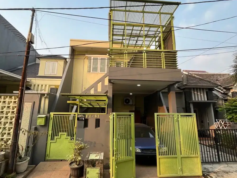 Rumah 2 Lantai 15 Menit ke Stasiun Rawa Buntu SHM Siap Huni J-38563