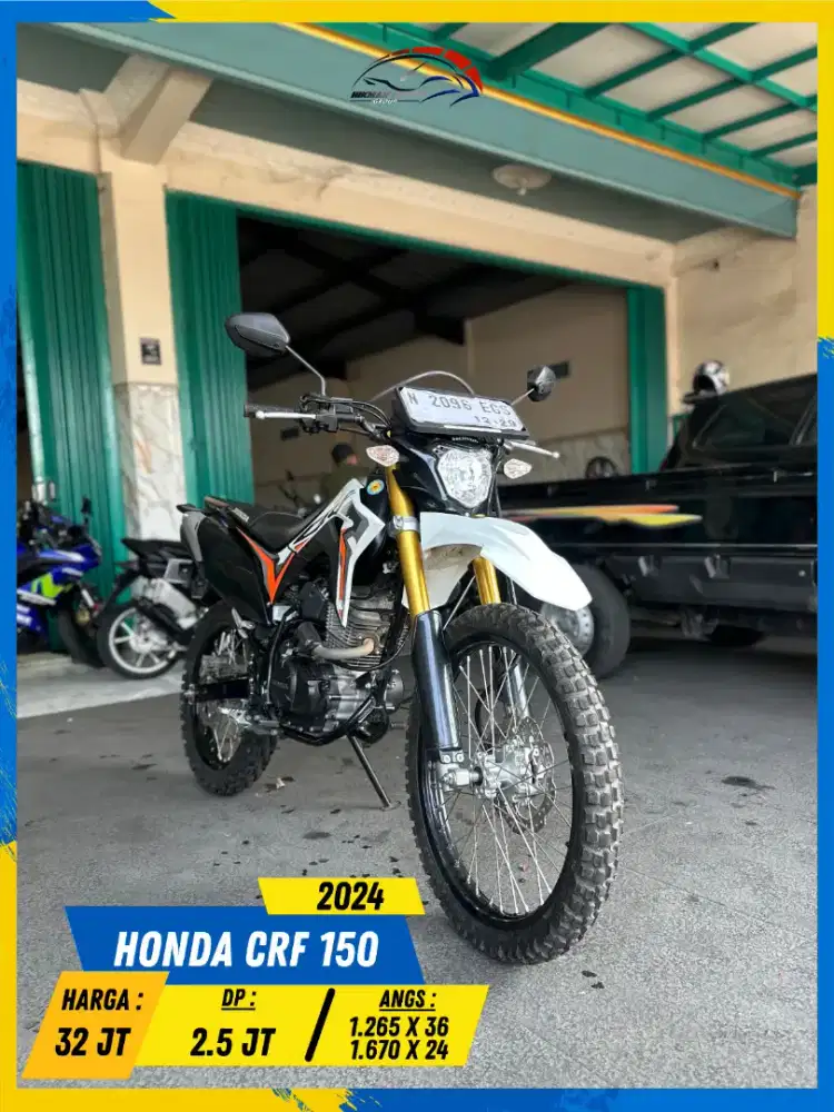 HONDA CRF 150 2024 MANTAP GASS MASZEHH HIKMAH MOTOR KEPUH MALANG