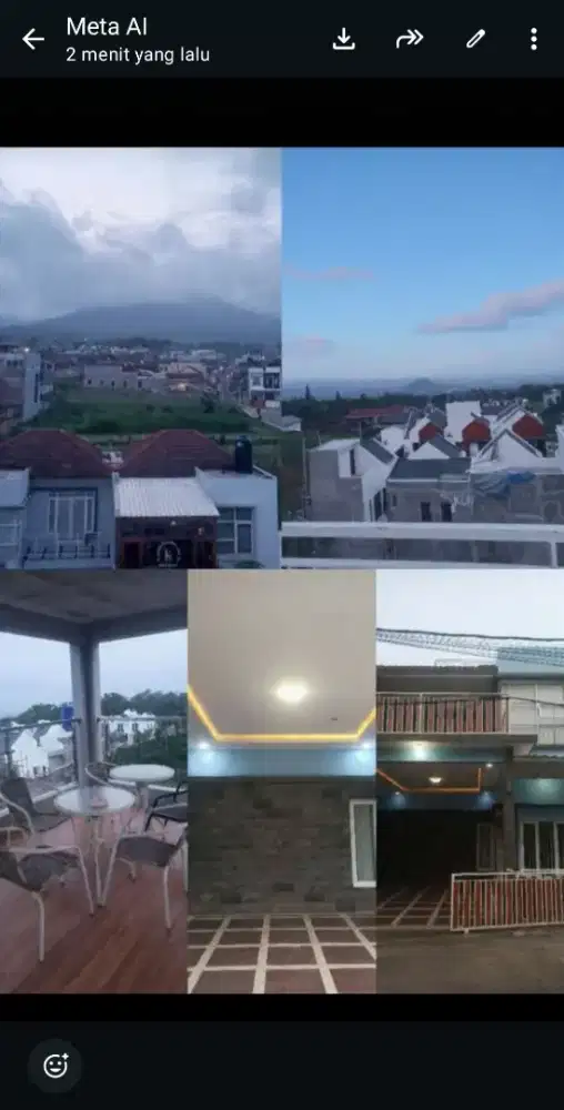 Dijual cepat Villa Batu Malang