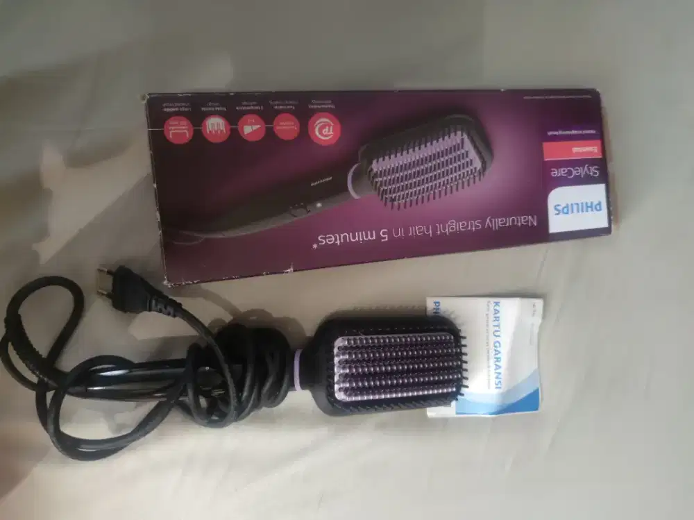 Preloved catokan Philips Heated Straightening Brush