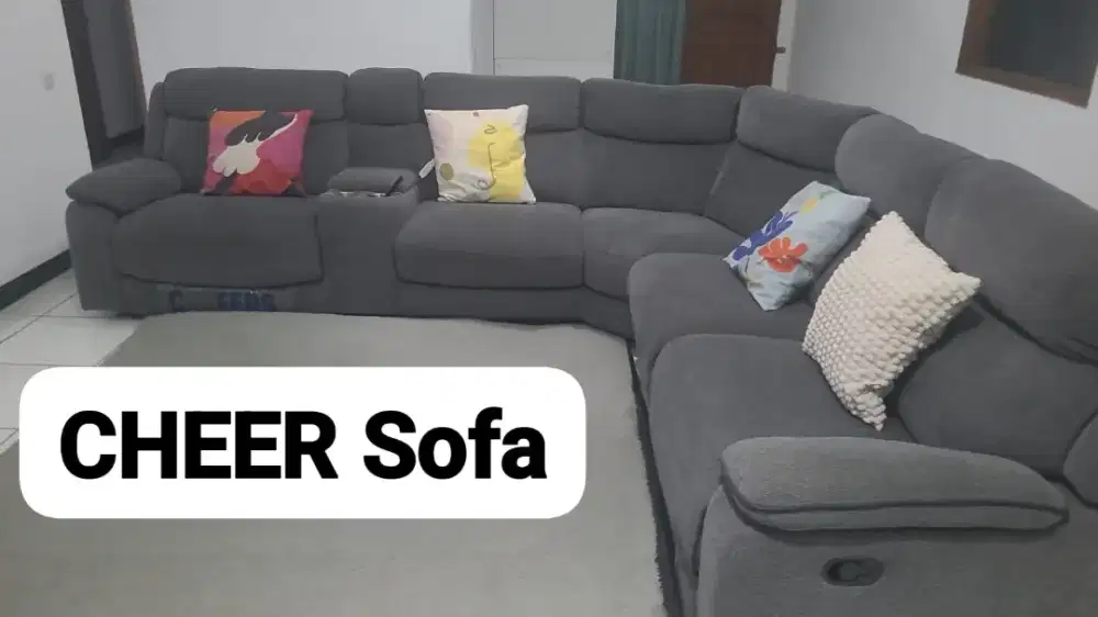 CHEER SOFA, abu abu