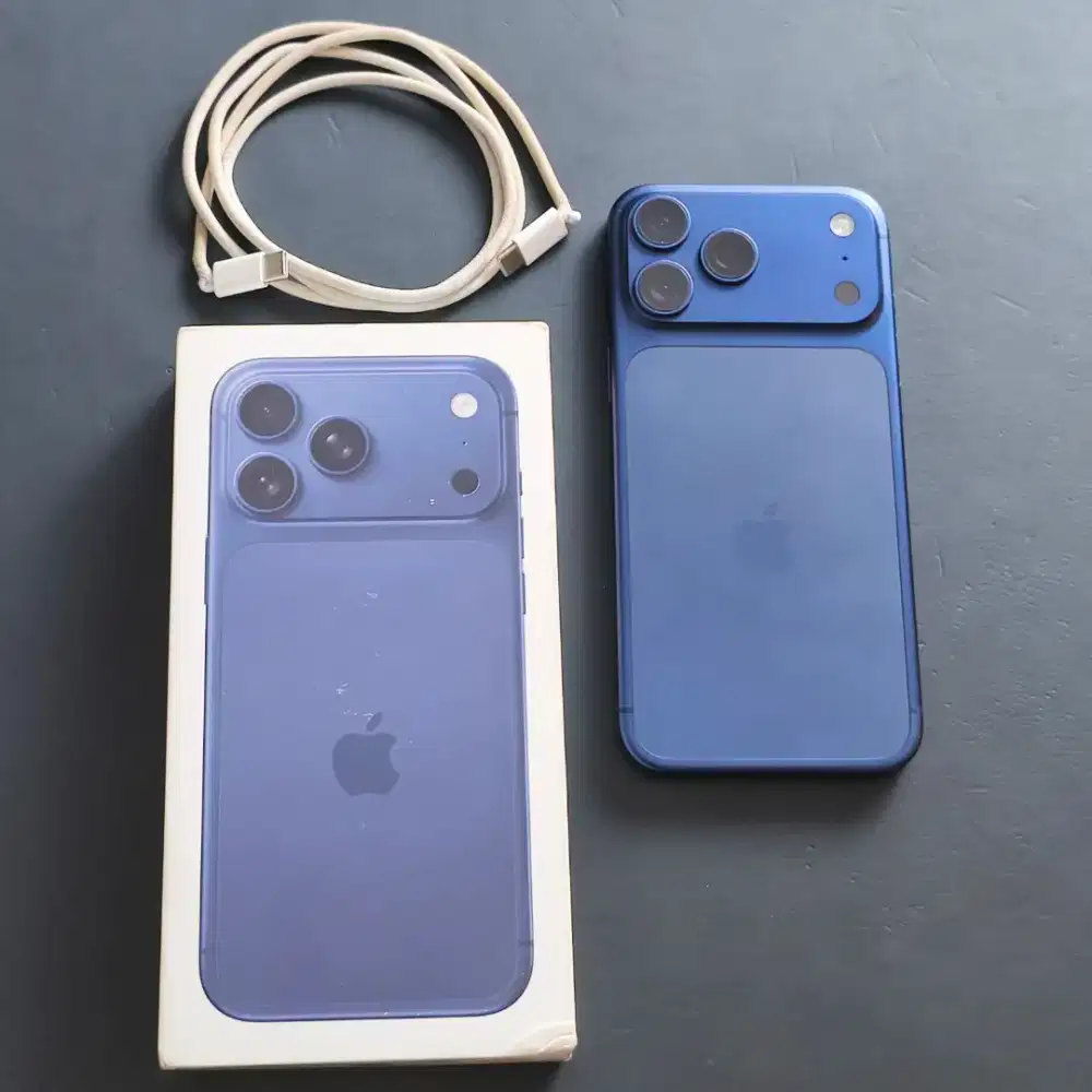 IPHONE 17 PRO MAX 256GB DEEP BLUE GARANSI INTER