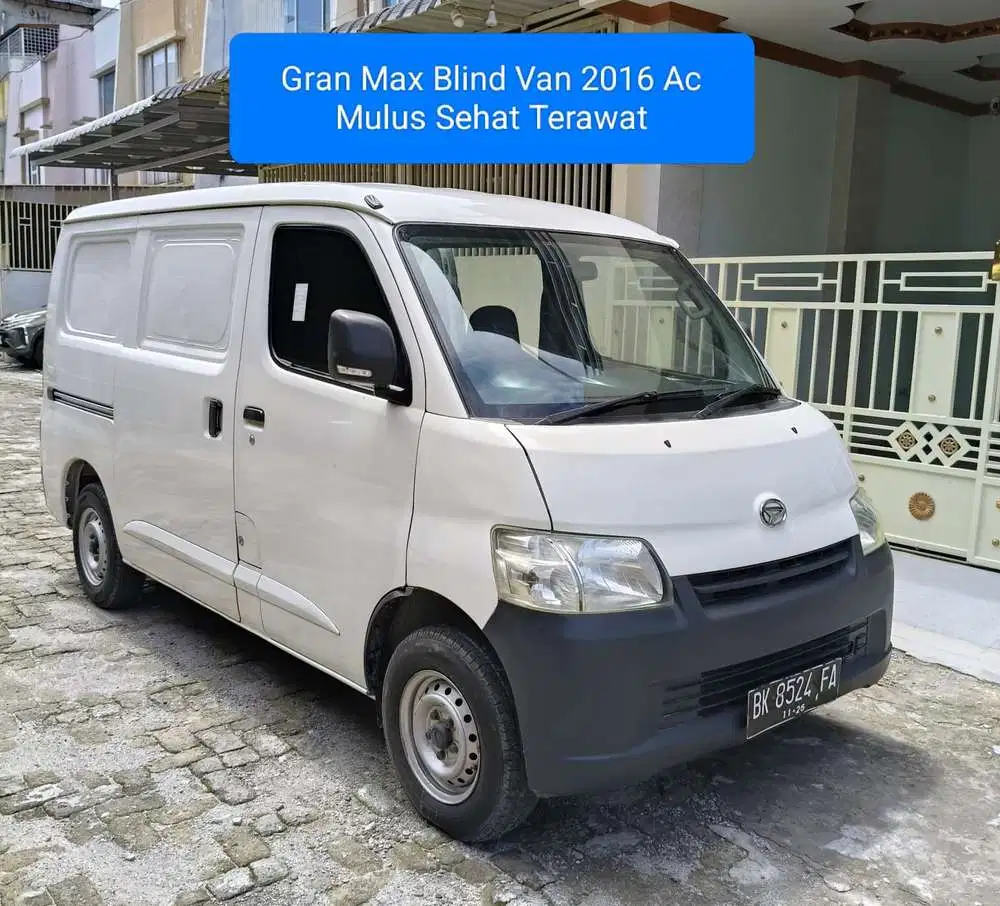 Daihatsu Gran Max Blindvan 1.3cc Ac 2016 Sehat Terawat Mulus