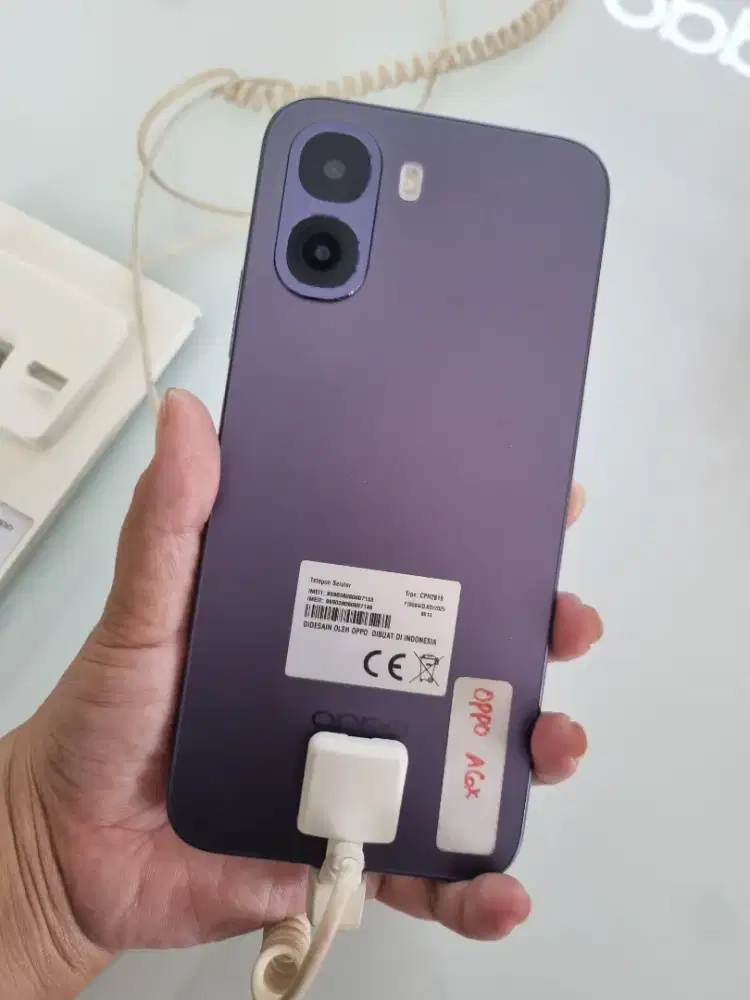 Ready Oppo A6x 8/128GB Cashback 1jt bisa cicilqn syarat KTP