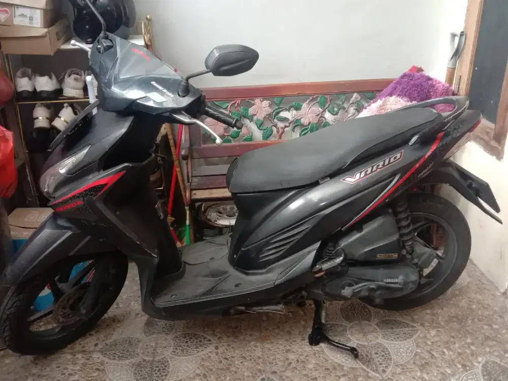 Honda Vario 110 thn 2016 akhir fi esp idling (iss)
