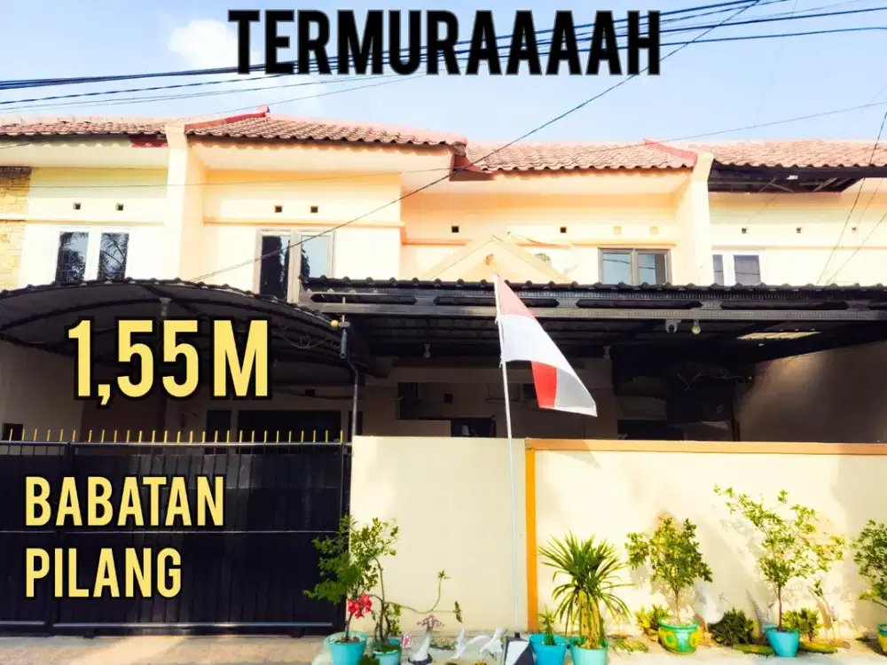 ‼SIAP HUNI‼RUMAH MODERN MINIMALIS BABATAN PILANG WIYUNG SURABAYA BARAT