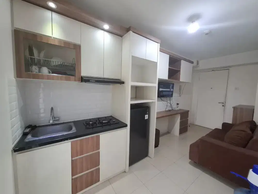 Sewa Tahunan 1BR Furnished - Apartemen Bassura City - Tower Edelweis - Free IPL