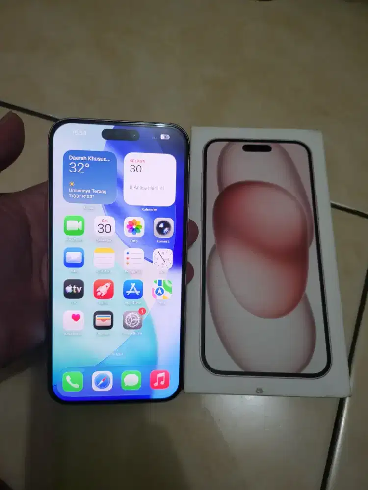 Ipad 15 plus 128gb resmi ibox