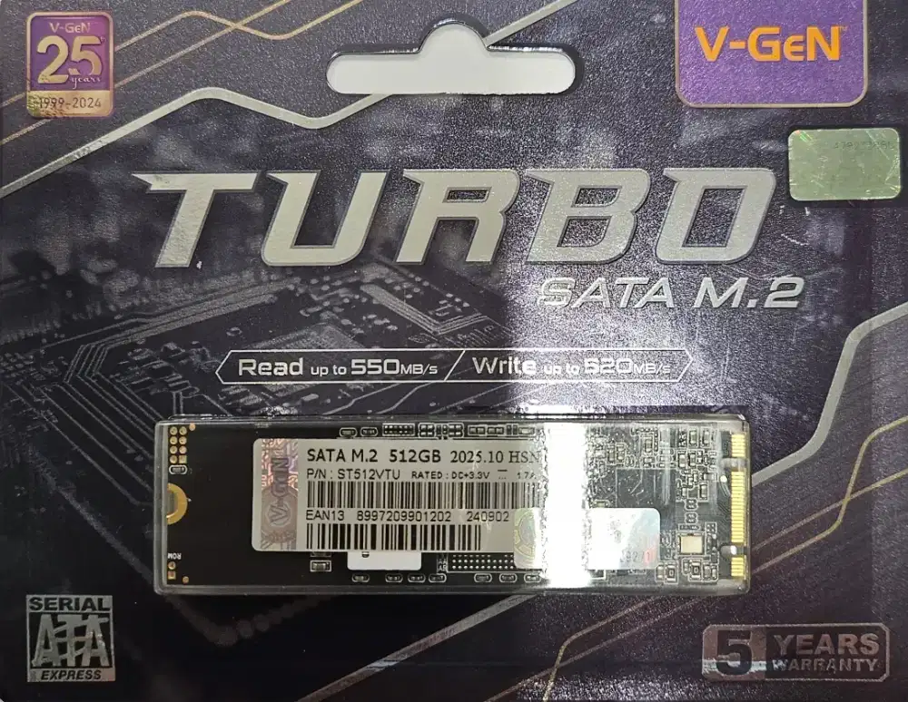 SSD SATA M.2 512 GB VGEN TURBO