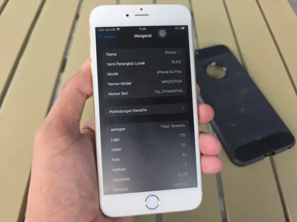 Iphone 6S PLUS 32GB ex.Ibox Resmi Mulus96% Terawat Nominus Bisa TT