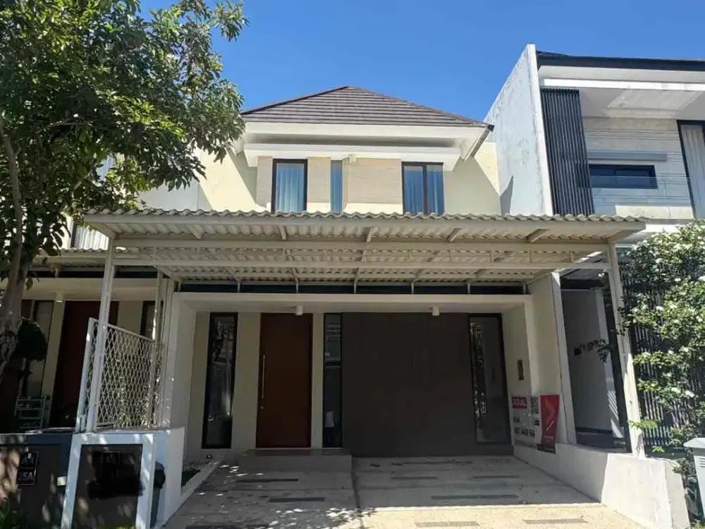 Murah Rumah 2 Lantai Siap Huni di Taman Puspa Raya Citraland, Surabaya Barat