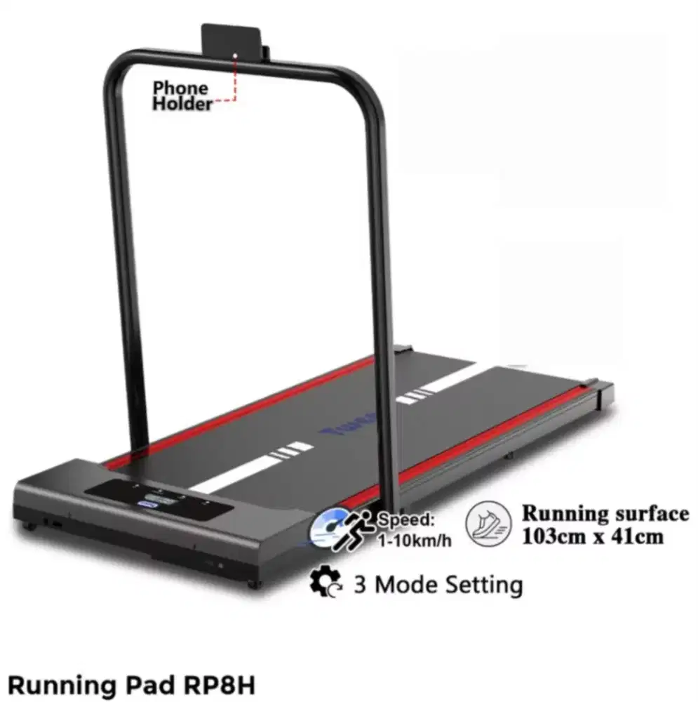 Dijual Treadmill Elektrik Walking Pad Merk TWEN tipe RP8H