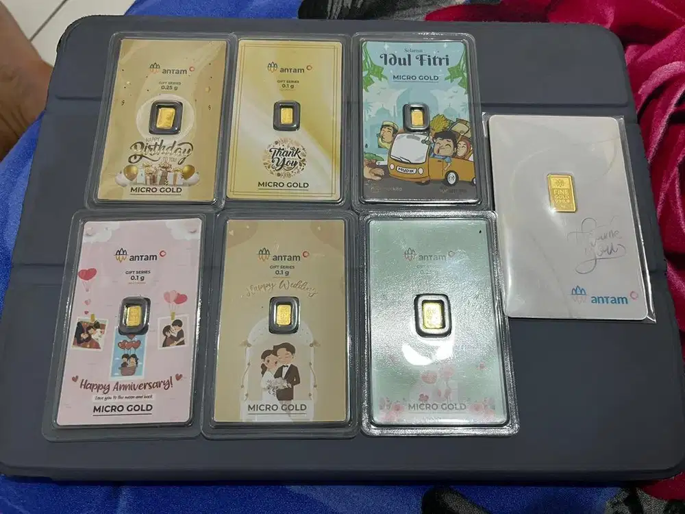 LM antam gift series hartadinata 1gram, 0,1 gram, 0,25gram