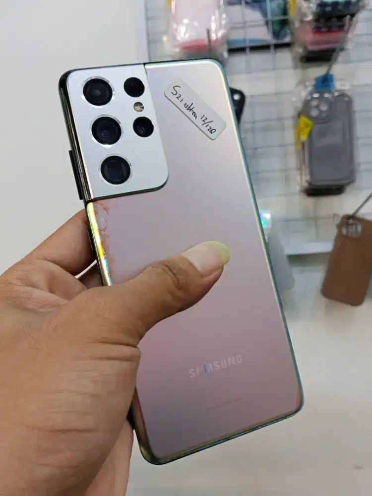 Samsung S21 Ultra 5G 12/256 minus sidik jari
