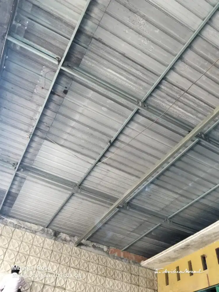 Pemasangan kanopi dn plafon