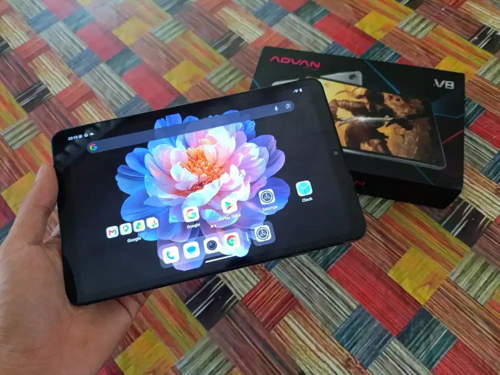Tablet 4G 8/128 second fullset Advan Tab V8