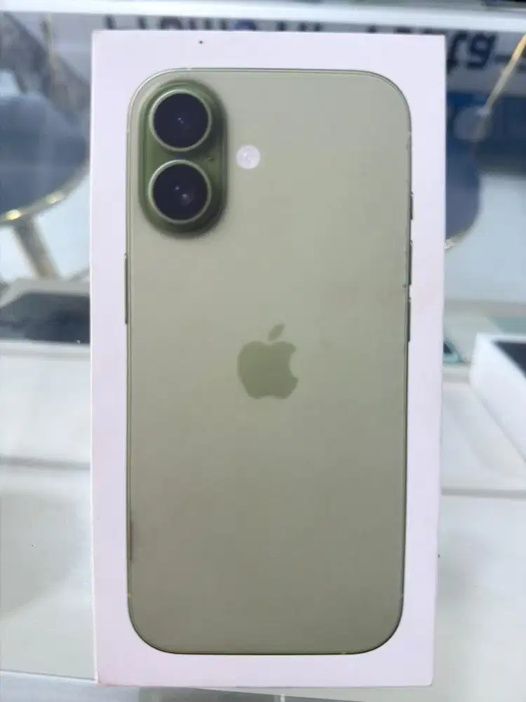 Baru iPhone 17 Memori 256GB Warna Sage (hijau) Garansi resmi iBox