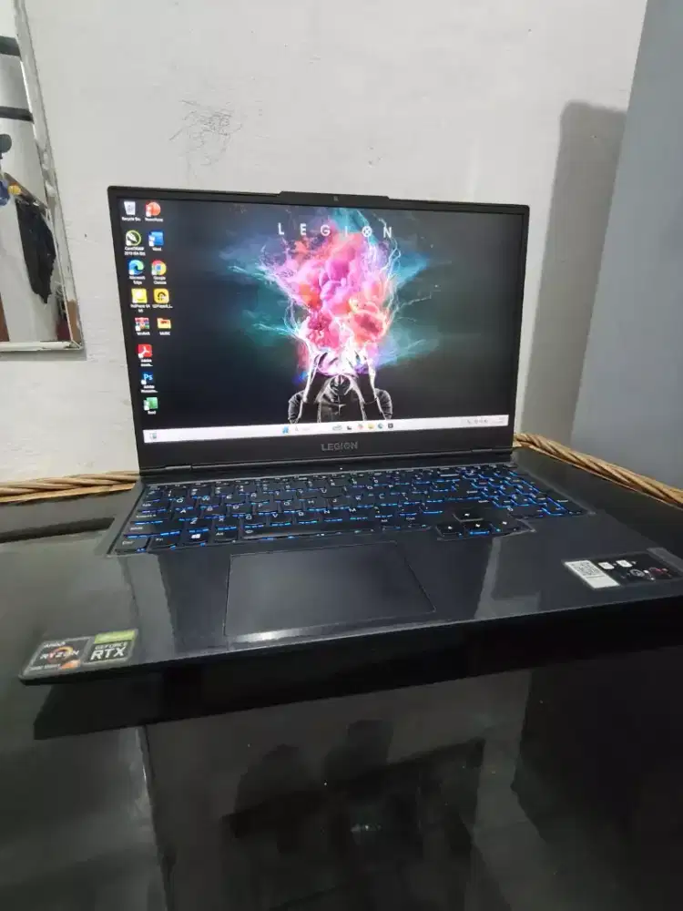 Laptop Gaming Legion Reyzen 7 RTX 3060 Mulus