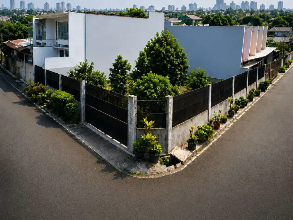 ANA TANAH HOEK UK 20X25M DI JELAMBAR
